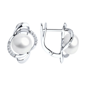 Серьги 92022940 (Ag 925)