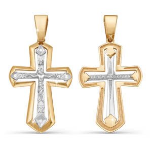 Крест БР080080 (Au 585)