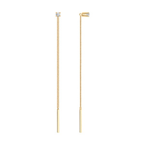 Серьги 020611 (Au 585)