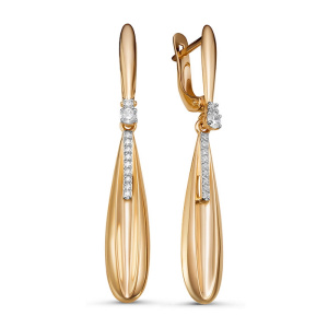 Серьги 127738 (Au 585)