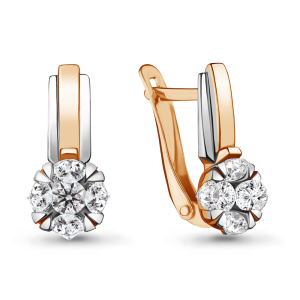 Серьги 48053А (Au 585)