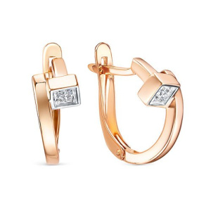 Серьги 1205554 (Au 585)