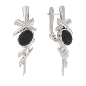 Серьги 1047772-01290-Y (Ag 925)