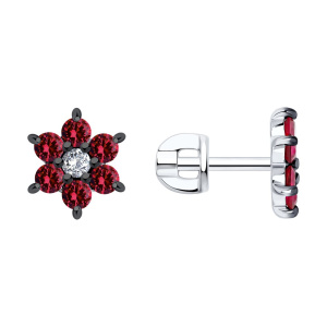 Серьги 94026063 (Ag 925)