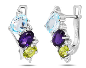 Серьги 657817 (Ag 925)