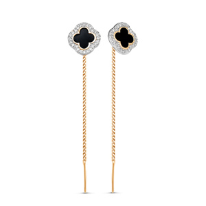 Серьги 140147-5 (Au 585)