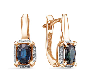 Серьги С2590-122 (Au 585)