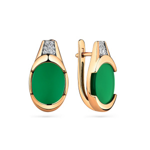 Серьги 02-3-414-0901-011 (Au 585)