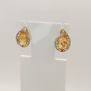 Серьги 21802127 (Au 585)