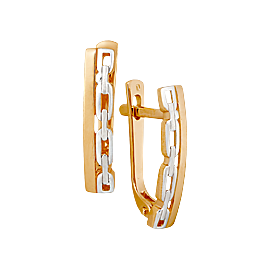 Серьги 22118 (Au 585)