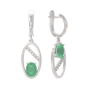 Серьги 1058872-01190-Y (Ag 925)