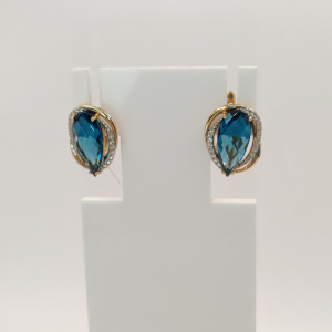 Серьги 21802152 (Au 585)