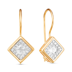 Серьги 121374 (Au 585)