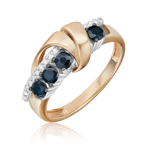 Кольцо 01-5755-00-105-1111 №23 8 (Au 585)