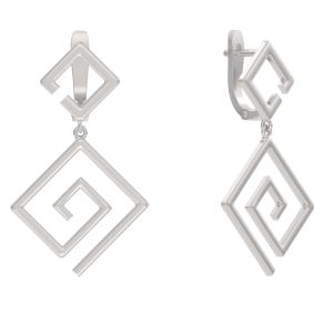 Серьги 1048872-00000 (Ag 925)
