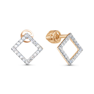 Серьги 050808 (Au 585)