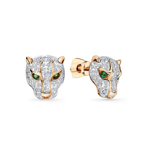 Серьги 005-0145-0051-011 (Au 585)