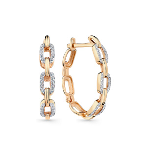 Серьги 002-0813-0001-011 (Au 585)