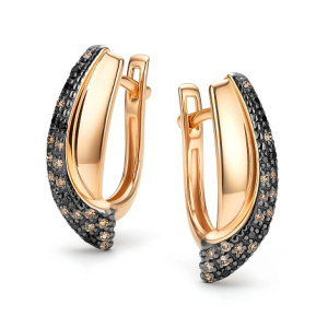 Серьги 26131-164 (Au 585)