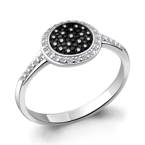 Кольцо 68963АЧ (Ag 925)