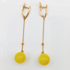 Серьги 21802551 (Au 585)