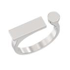 Кольцо 1048131-00000 (Ag 925)