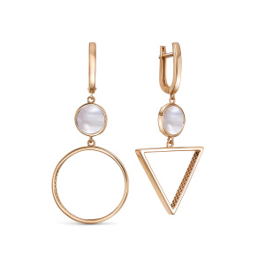 Серьги 120131 п (Au 585)