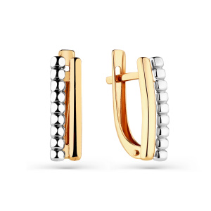 Серьги 002-0485-0000-011 (Au 585)