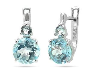 Серьги Пиллон. (Ag 925)