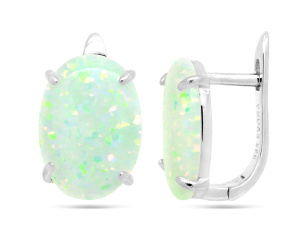 Серьги МОВ0325. (Ag 925)