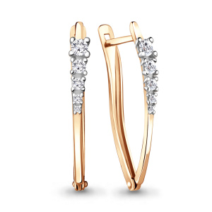 Серьги 45579А (Au 585)