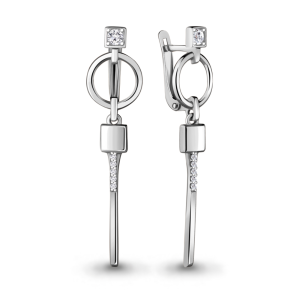 Серьги 48420А (Ag 925)