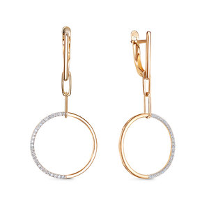 Серьги 1203594ш (Au 585)