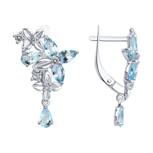 Серьги 94-321-02061-1 (Ag 925)