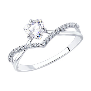 Кольцо 94011750 (Ag 925)