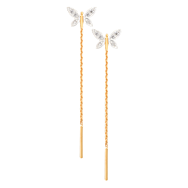 Серьги 14690 (Au 585)