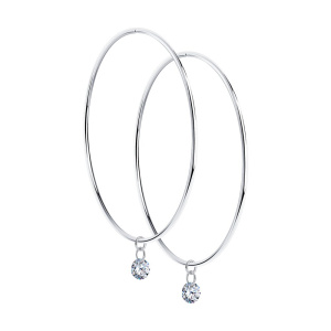 Серьги 94024475 (Ag 925)